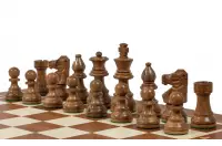 Szachy Turniejowe French Staunton Gold nr 4 (42x42cm)